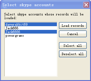 skype recorder support multiple skype accounts